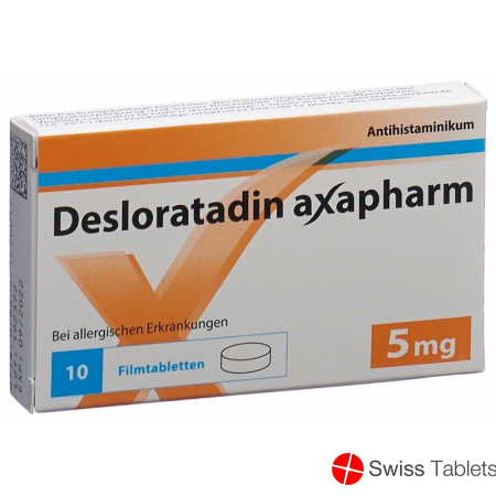 Desloratadin Axapharm Filmtabletten 5mg 10 Stück buy online