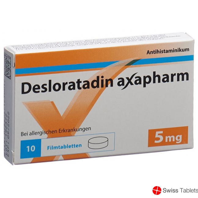 Desloratadin Axapharm Filmtabletten 5mg 10 Stück buy online