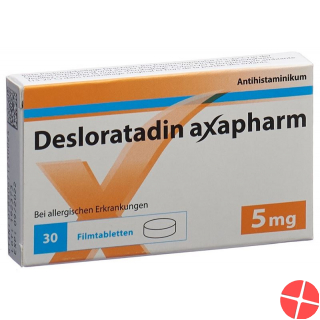 Desloratadin Axapharm Filmtabletten 5mg 30 Stück