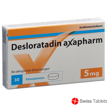 Desloratadin Axapharm Filmtabletten 5mg 30 Stück buy online
