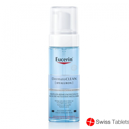 Eucerin Dermatoclean micelle cleansing foam 200ml buy online