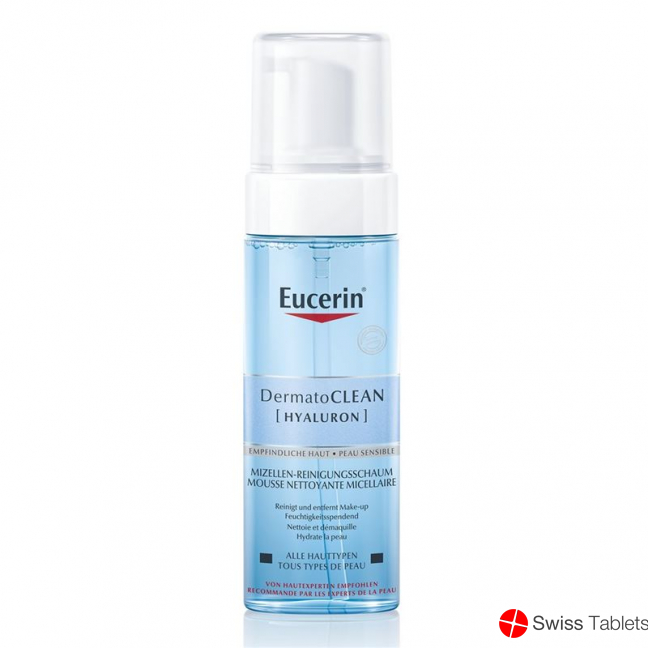 Eucerin Dermatoclean micelle cleansing foam 200ml buy online