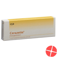 Cerazette (pi) Filmtabletten 0.075mg 28 Stück Cerazette (pi) Filmtabletten 0.075mg 28 Stück