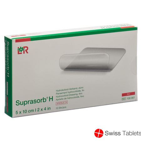 Suprasorb H Duenn 5x10cm 10 Stück buy online