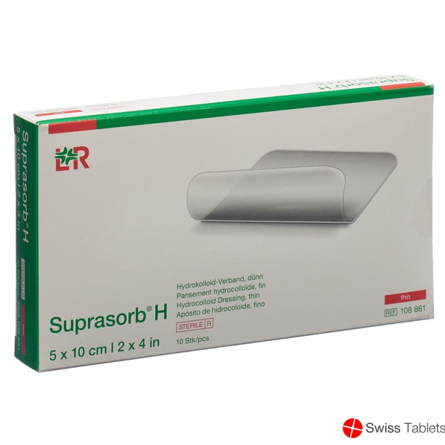 Suprasorb H Duenn 5x10cm 10 Stück buy online