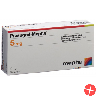 Prasugrel Mepha Lactab 5mg 30 Stück