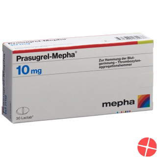Prasugrel Mepha Lactab 10mg 30 Stück