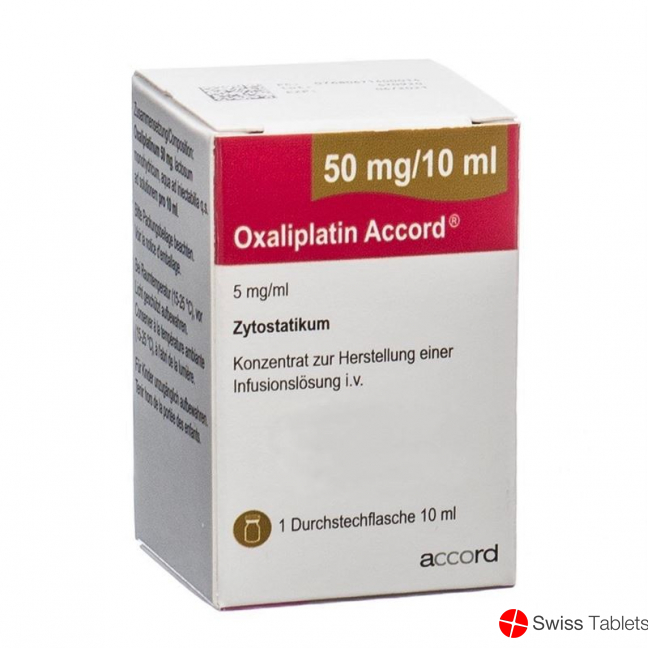 Oxaliplatin Accord Infusionskonzentrat 50mg/10ml Durchstechflasche buy online