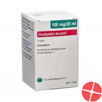 Oxaliplatin Accord Infusionskonzentrat 100mg/20ml Durchstechflasche