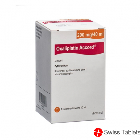 Oxaliplatin Accord Infusionskonzentrat 200mg/40ml Durchstechflasche buy online