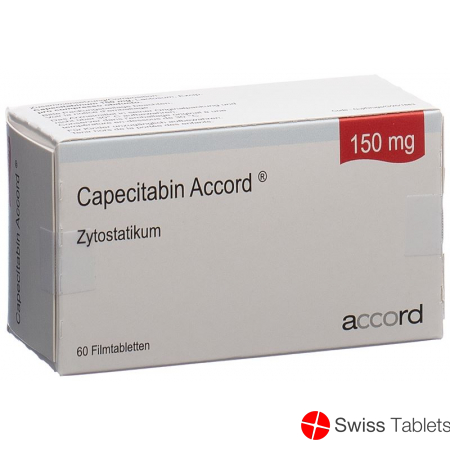 Capecitabin Accord Filmtabletten 150mg 60 Stück buy online