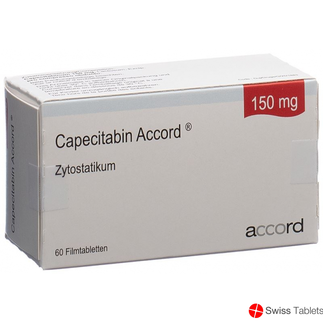 Capecitabin Accord Filmtabletten 150mg 60 Stück buy online