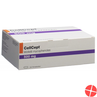 Cellcept (pi) Filmtabletten 500mg 150 Stück