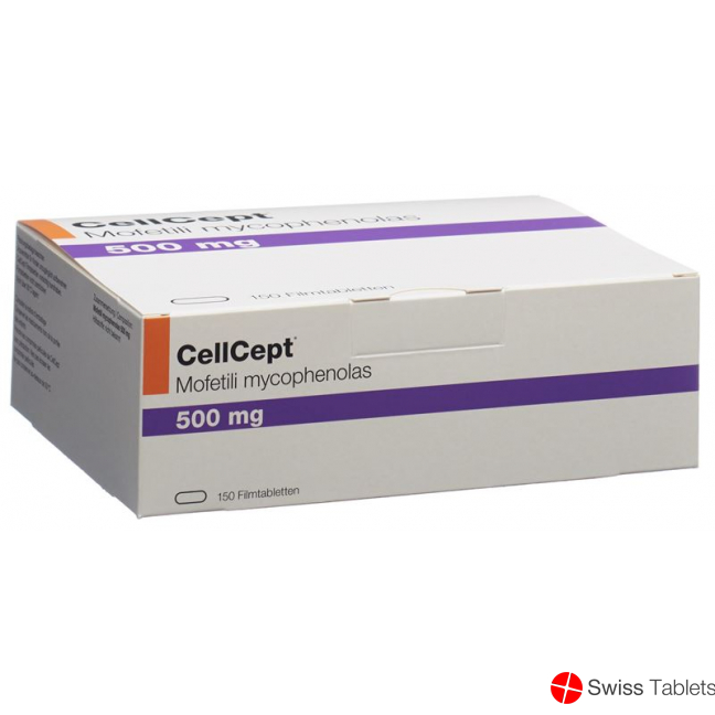 Cellcept (pi) Filmtabletten 500mg 150 Stück buy online