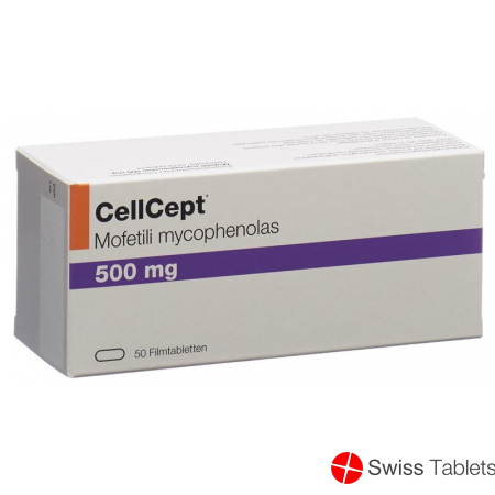 Cellcept (pi) Filmtabletten 500mg 50 Stück buy online