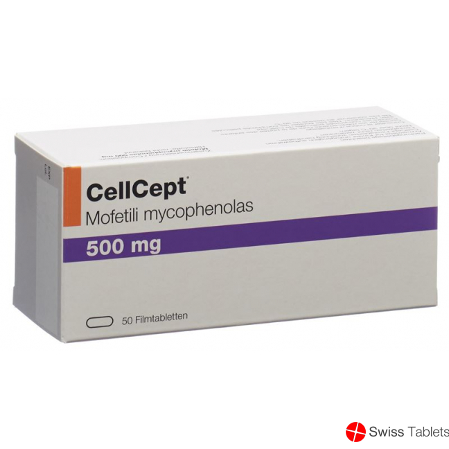 Cellcept (pi) Filmtabletten 500mg 50 Stück buy online