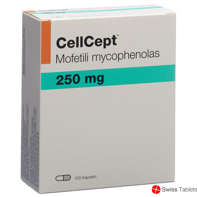 Cellcept (pi) Kapseln 250mg 100 Stück buy online