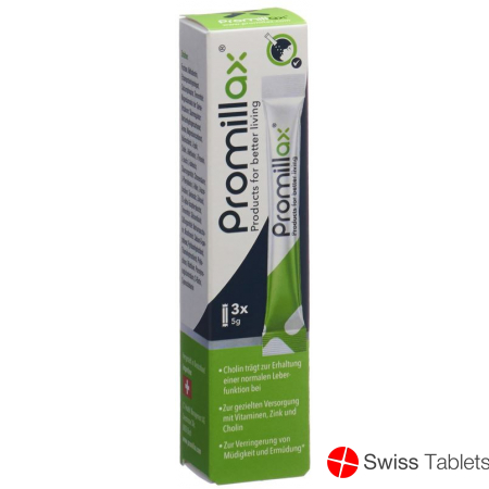 Promillax Pulver 3 Beutel 5g buy online