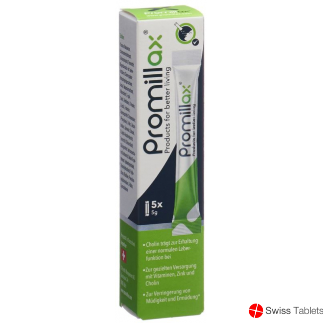 Promillax Pulver 5 Beutel 5g buy online