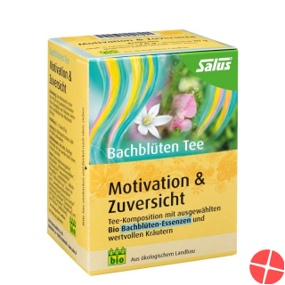 Salus Bach Flower Tea Motivation Confidence Organic 15 pieces Salus Bach Flower Tea Motivation Confidence Organic 15 pieces