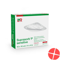 Suprasorb P Sensitive Border 10 x 10 cm 10 pieces dressing