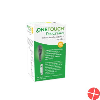 One Touch Plus Delica Lancets 200 pieces