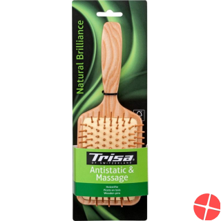 Trisa Natural Brilliance Hairbrush Paddle