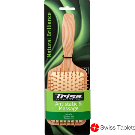Trisa Natural Brilliance Hairbrush Paddle buy online