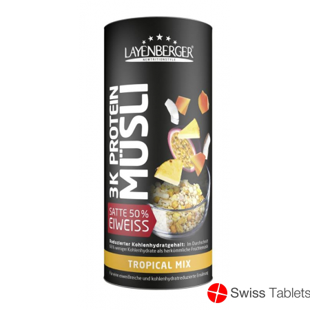 Layenberger 3k Protein-Muesli Tropical Mix 360g buy online