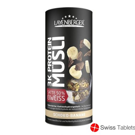 Layenberger 3k Protein-Muesli Schoko-Banane 390g buy online