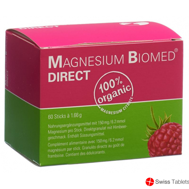 Magnesium Biomed Direct Granulate Stick 60 pieces buy online