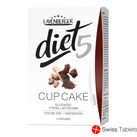 Layenberger Diet5 Cup Cake Schoko 5x 45g buy online