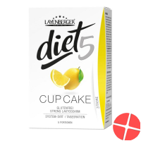 Layenberger Diet5 Cup Cake Zitrone 5x 45g