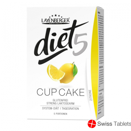 Layenberger Diet5 Cup Cake Zitrone 5x 45g buy online