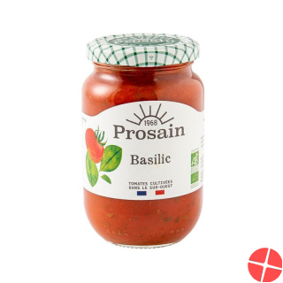Pro Sain Tomaten Sauce M Basilikum Bio Glas 200g