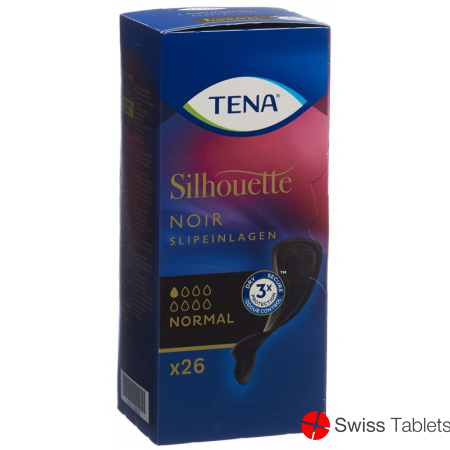 Tena Silhouette Noir Panty liner 26 pieces buy online