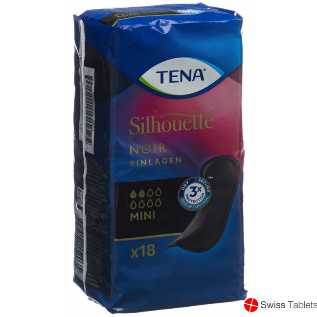 Tena Silhouette Mini insert 18 pieces buy online