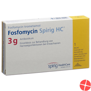 Fosfomycin Spirig HC Granulat 3g Beutel