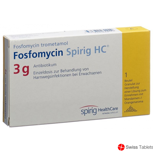 Fosfomycin Spirig HC Granulat 3g Beutel buy online