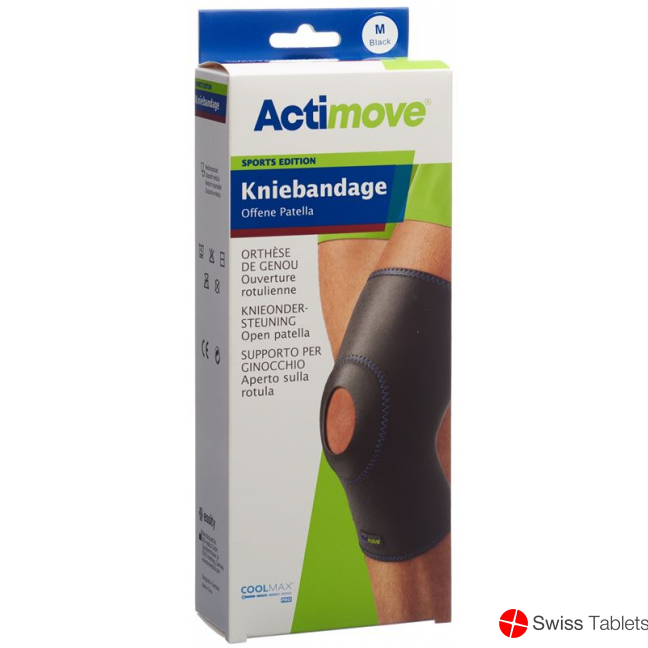 Actimove Sport Knee Support M Open Patella buy online