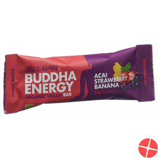 Iswari Energy Bar Acai Erdbeere&bana Bio 35g Iswari Energy Bar Acai Erdbeere&bana Bio 35g