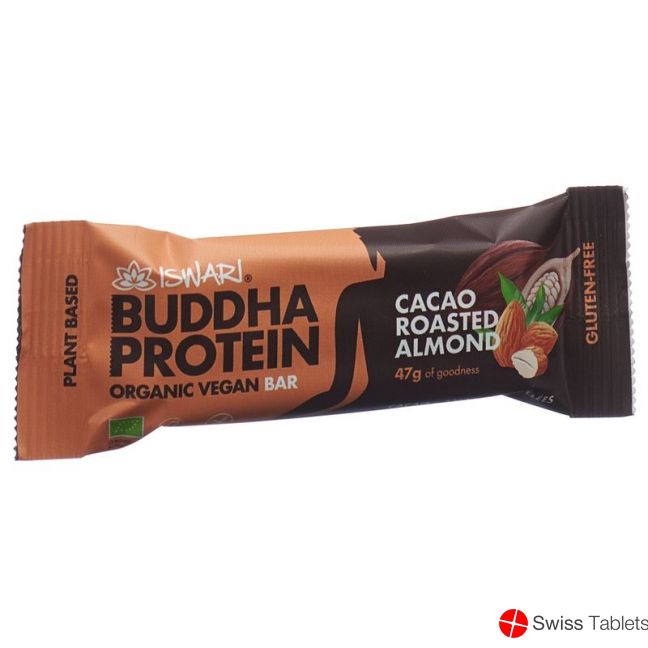 Iswari Energy Bar Kakao&erdnuesse Bio 47g buy online