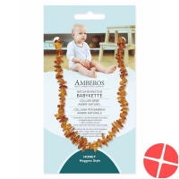 Amberos natural amber necklace Baby Nuggets Honey