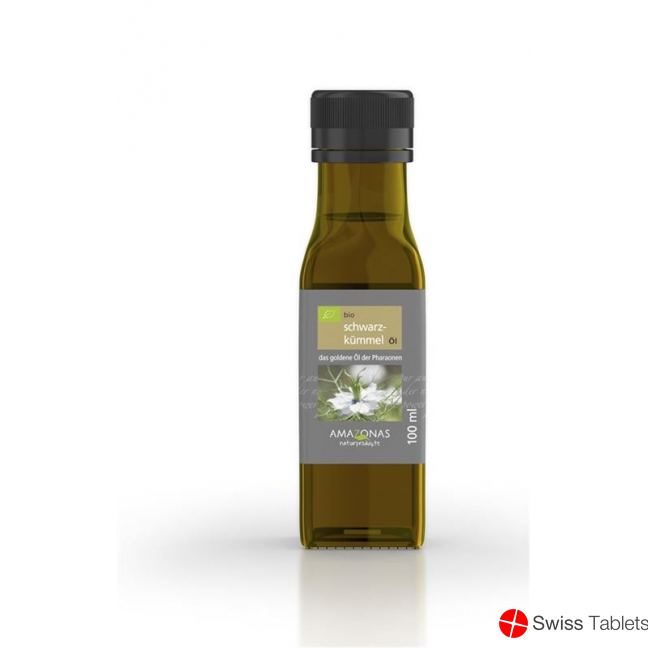 AMAZON black cumin oil 100% pure cold pressed Egypt Fl 100 ml