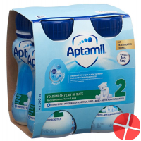 Milupa Aptamil 2 with Pronutra-ADVANCE Ready-to-Drink 4x 200ml