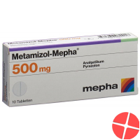 Metamizol Mepha Tabletten 500mg 10 Stück