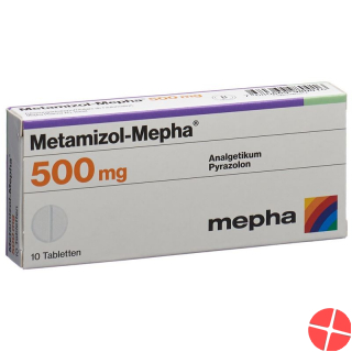 Metamizol Mepha Tabletten 500mg 10 Stück