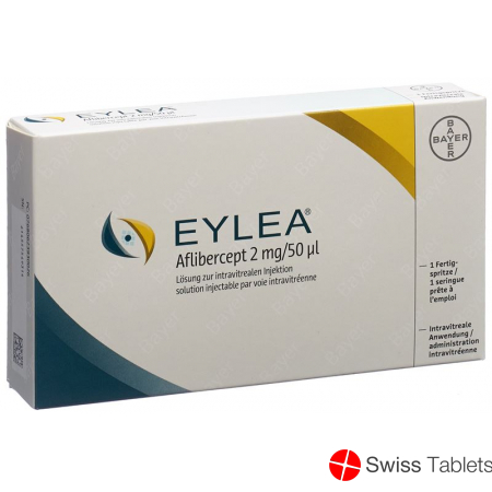 Eylea Injektionslösung 2mg/0.05ml Fertigspritze buy online