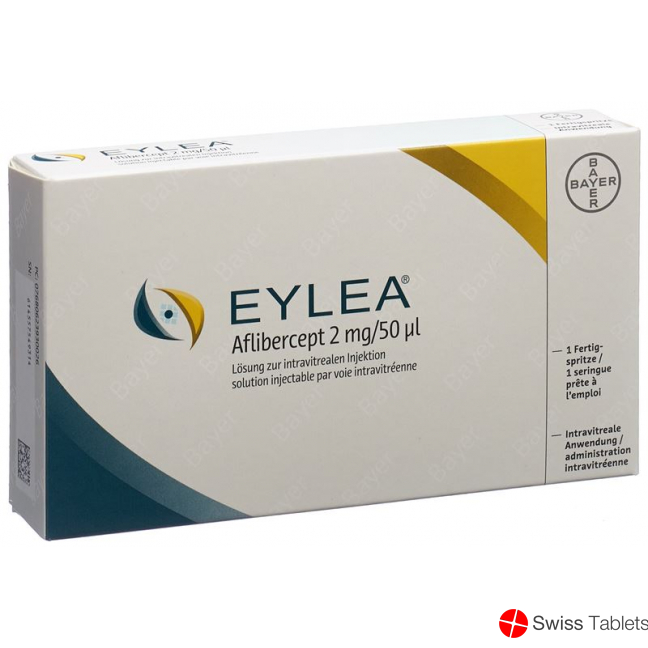 Eylea Injektionslösung 2mg/0.05ml Fertigspritze buy online