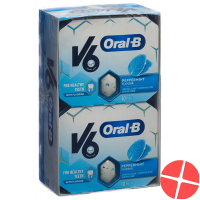 V6 Oralb Kaugummi Peppermint 12 Blister 10 Stück